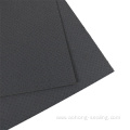 Laminate reinforced asbestos free graphite composite sheet